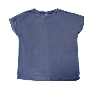 Athleta Girl Basic Ribbed Tee Size 8/10